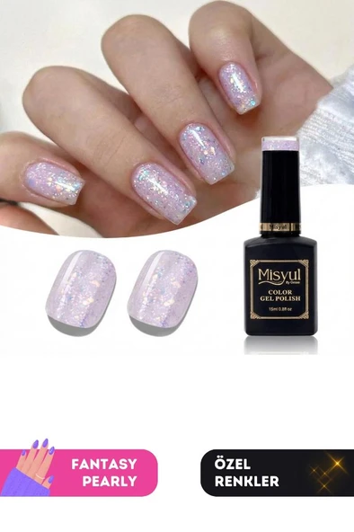 Misyul UV Led Kalıcı Oje Nail Art 15 ml Fantasy Pearly P05 ürün görseli 1