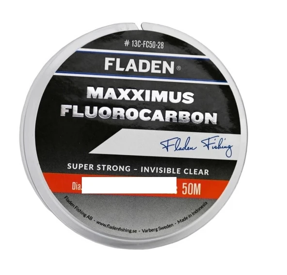 Fladen Maxximus Fluorocarbon Misina 50M 0.28 Mm ürün görseli 1