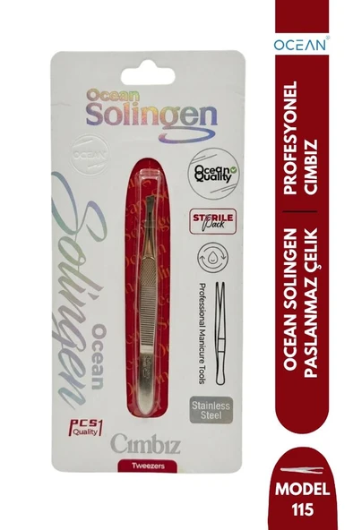 Ocean Solingen Cımbız Klasik Tip Düz Ağız ASU-115 ürün görseli 1