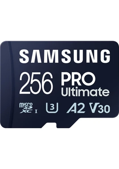 Samsung Pro Ultimate 256 GB Hafıza Kartı Suya ve Isıya Dayanıklı Yüksek Performans ürün görseli 1