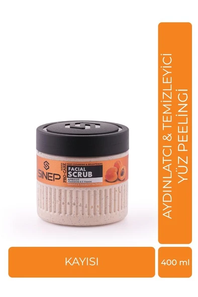 Sinep Pro-Care Scrub Aydınlatıcı ve Temizleyici Yüz Peelingi 400 ml Kayısı ürün görseli 1