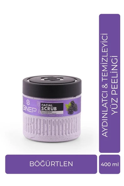 Sinep Pro-Care Scrub Aydınlatıcı ve Temizleyici Yüz Peelingi 400 ml Böğürtlen ürün görseli 1