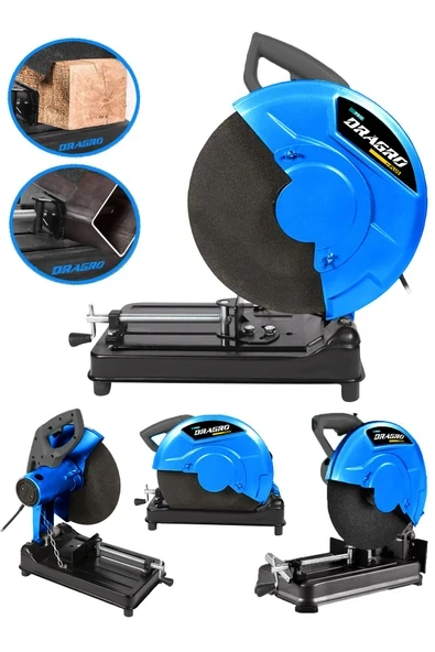 DRAGRO Alman Daflong Series 4200 W Professional Profil Ve Metal Kesme Makinası 355mm Hx355 ürün görseli 1