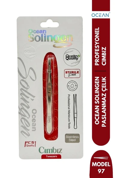 Ocean Solingen Cımbız Rose Altın Düz Ağız ASU-97 ürün görseli 1