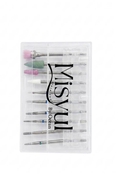 Misyul 10'lu Freze Ucu Seti MIS-1377 - Resim 3