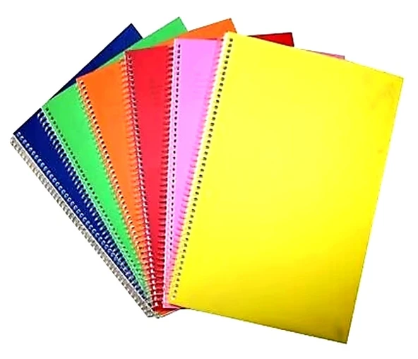 Çınar Colormaxi 40 Yaprak Defter A4 Çizgili Spiralli Pp Kapak - 4 adet ürün görseli 1