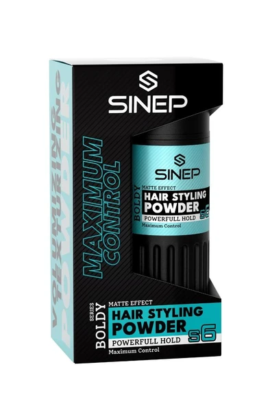 Sinep Toz Wax No:6 Powerful Hold Turkuaz Ekstra Güçlü Tutuş & Cesur Tarzlar 20 Gr ürün görseli 1