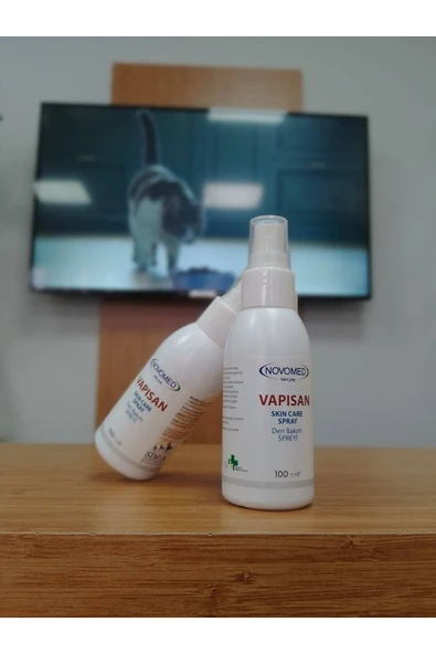 novomed Vapisan Kedi Köpek Deri Bakım Spreyi / Skin Care(1 ADET FİYATIDIR) Spray ürün görseli 1