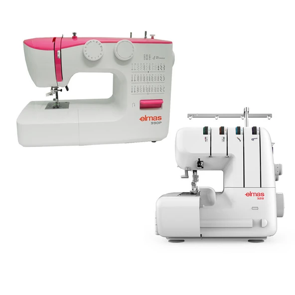 Elmas Dikiş ve Overlok Makinesi (990P-328) ürün görseli 1
