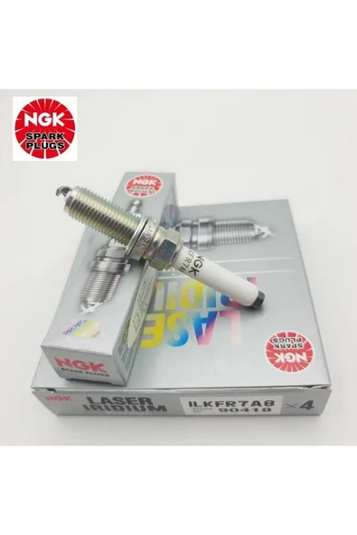 NGK Laser İridium Buji Takımı 90418 ILKFR7A8 4 adet/Fiat Egea 500X Jeep Renegade ürün görseli 1