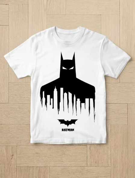 Batman Ütü İle yapıştırılabilinen Dtf Baskı - Resim 3