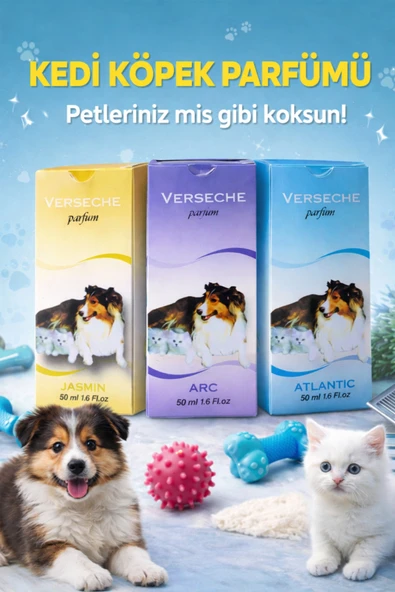 PTTAVM: vet advice Kedi & Köpek Parfüm Seti 3'lü (Jasmin + Arc +