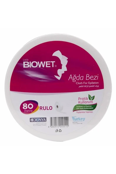 Biowet Ağda Bezi Rulo 80 Metre ürün görseli 1