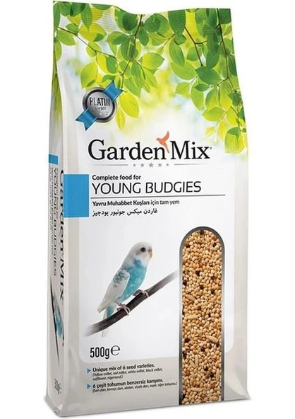Garden Mix Gardenmix Platin Yavru Muhabbet Kuş Yemi 500G ürün görseli 1