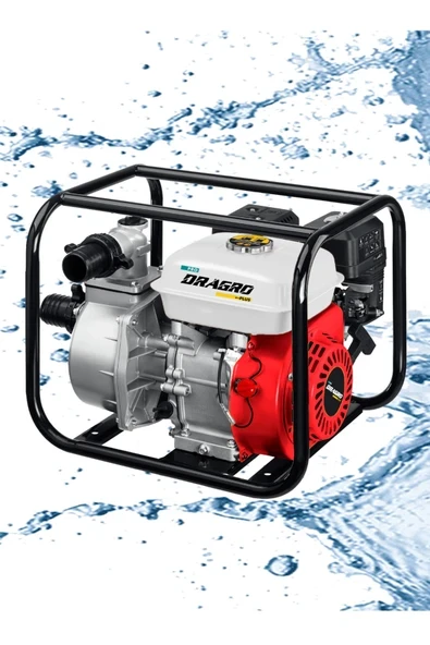 DRAGRO Alman 9.9 Hp Turbo Benzinli Su Motoru 2 Parmak ürün görseli 1