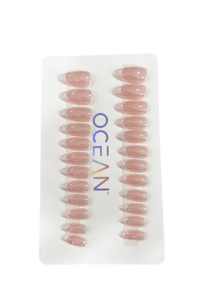 Ocean Profesyonel Takma Tırnak Seti Donut French EBAY-201 ürün görseli 1