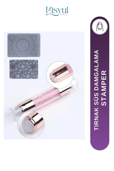 Misyul Tırnak Desen Basma Mühürü Stamper MIS-2111 ürün görseli 1
