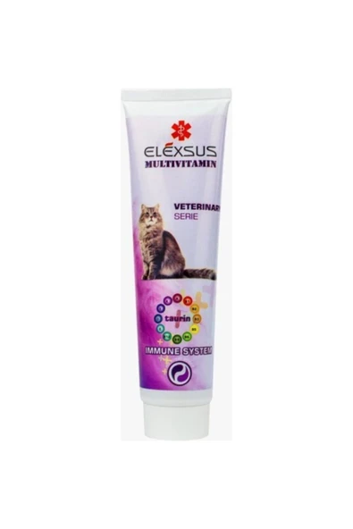 Elexsus Immune System Kedi Multivitamin Malt 100gr. ürün görseli 1