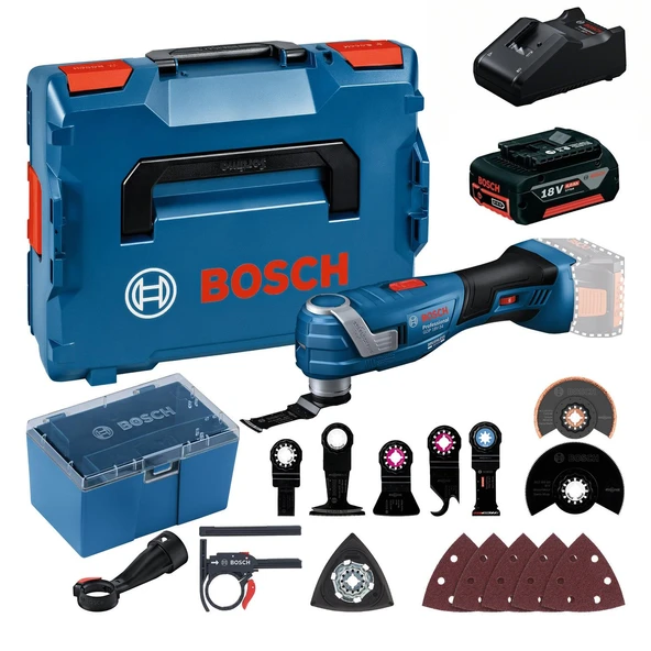 Bosch GOP 18V-34 1x4.0Ah Tek Akülü Salınım Hareketli Makine ürün görseli 1