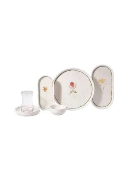 Korkmaz Luna Collection A8700 26 Parça 6 Kişilik Kahvaltı Takımı ürün görseli 1