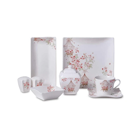 Korkmaz Link Collection A858828 Parça 6 Kişilik Kahvaltı Takımı ürün görseli 1