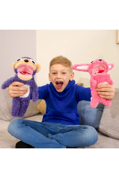 ScreamerZ Sesli Peluş Çılgın Maymun - Resim 6