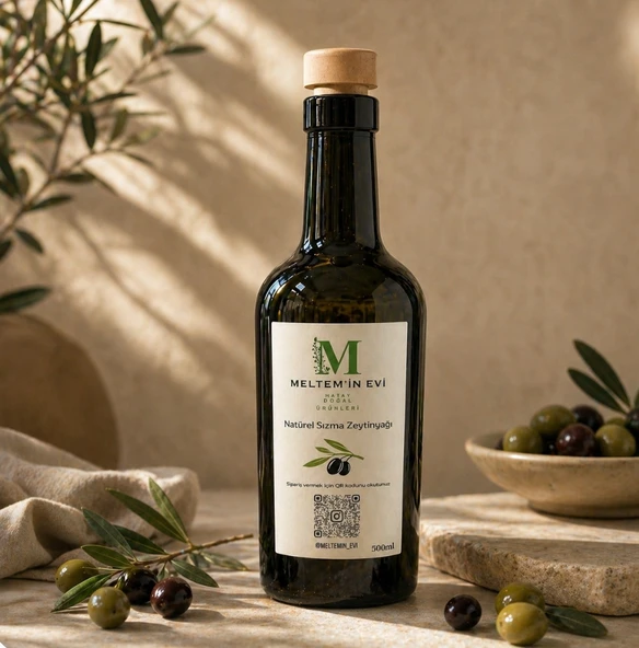Naturel Sızma Zeytinyağı 500 ml - Resim 2