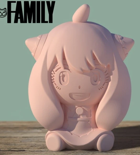 Dev Anime Chibi Koleksiyonu - 14 Farklı Karakter 3D Baskı Figür Seti (Goku, Naruto, Zoro ve Daha Fazlası) ürün görseli 1