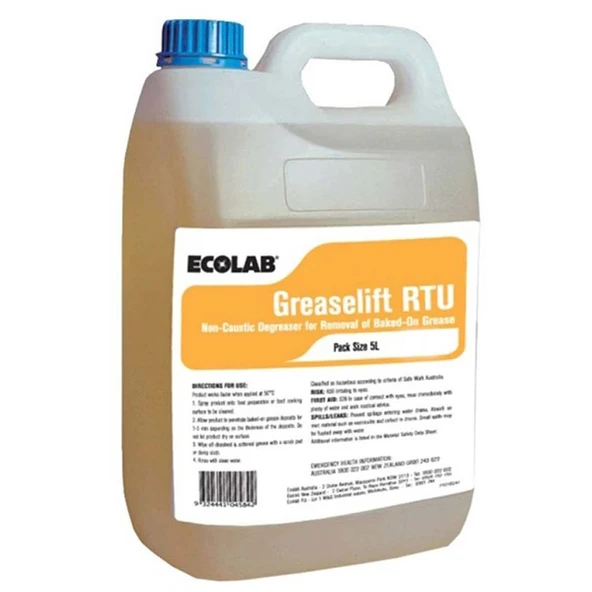 ECOLAB Greaselift Kostik İçermeyen Grill Temizleyici ve Yağ Çözücü 5 L ürün görseli 1
