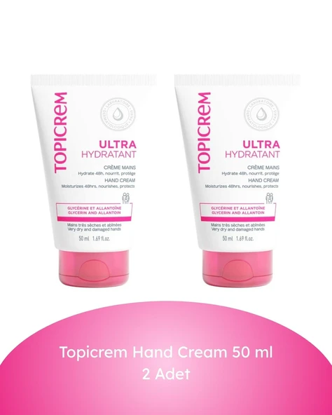 Topicrem Ultra Nemlendirici El Kremi 50 ml 2 Adet ürün görseli 1