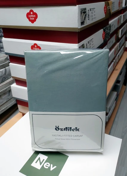 Özdilek Colourist Fitted Lastikli Tek Kişilik Battal Çarşaf Seti (120x200)-Çağla ürün görseli 1