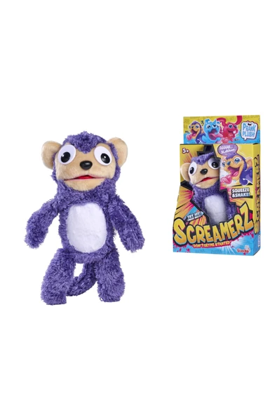 ScreamerZ Sesli Peluş Çılgın Maymun ürün görseli 1