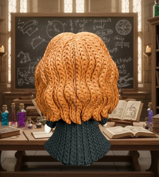 Örgü Desenli (Knitted Style) Hermione Granger Figürü ürün görseli 1