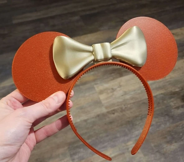 Mickey & Minnie Fare Kulaklı Fiyonklu Saç Tacı - Parıltılı Kostüm Aksesuarı ve Doğum Günü Tacı ürün görseli 1