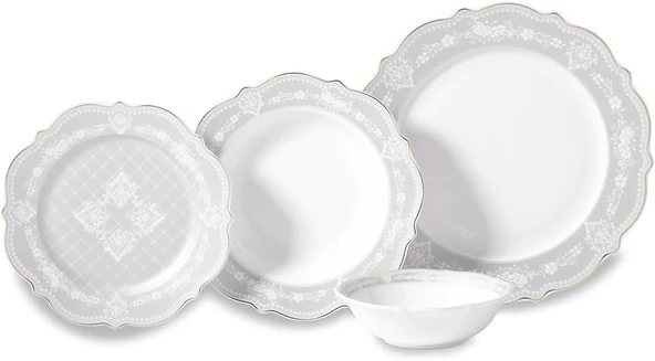 Korkmaz Eliza Collection A8272 60 Parça 12 Kişilik Yemek Takımı ürün görseli 1