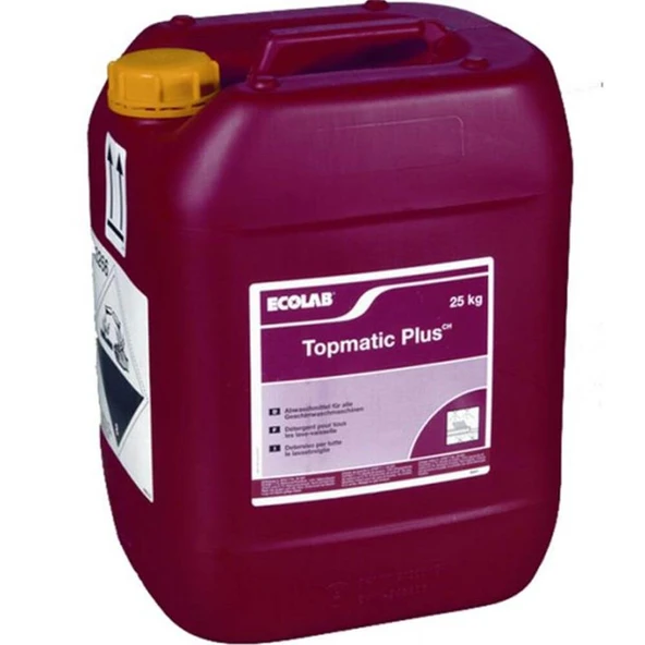 ECOLAB Topmatic Plus Endüstriyel Bulaşık Makinesi Deterjanı Klor Katkılı 20 KG ürün görseli 1