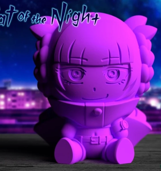 Sevimli Chibi Nazuna Nanakusa Figürü - Call of the Night Anime Karakteri Masaüstü Dekorasyonu ürün görseli 1