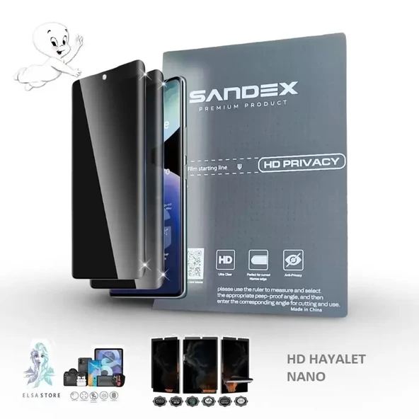 Huawei PURA 90 PRO MAX Uyumlu NANO Ekran Koruyucu Esnek ULTRA İnce SANDEX - HD ŞEFFAF HAYALET ürün görseli 1