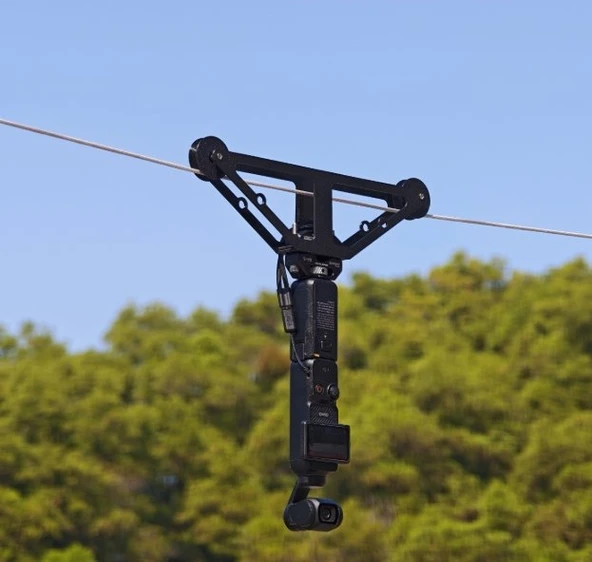 Aksiyon Kamera ve Gimbal İçin İp Hattı Kaydırıcı (Cable Cam) - 3D Yazıcı Üretimi Sinematik Çekim Ekipmanı ürün görseli 1