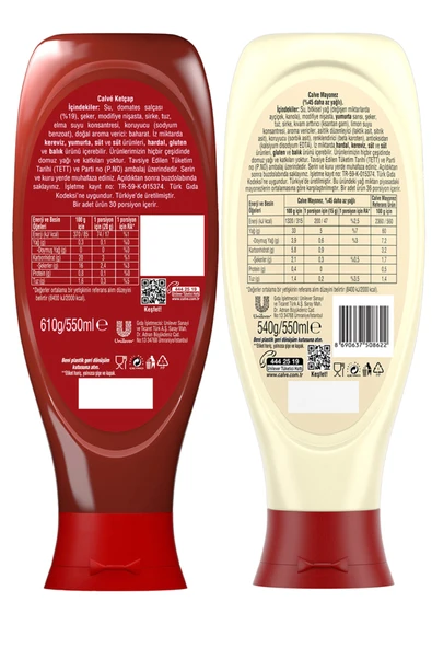 Calve Ketçap 610 Gr & Mayonez 540 Gr - Resim 2