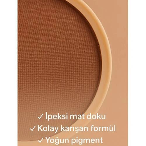 Cecile Keçi Sütlü Matte Blush - 01 - Resim 4
