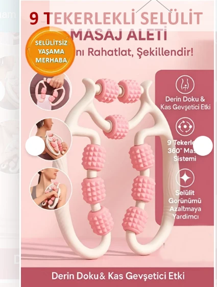 SELÜLİT GİDERİCİ  KAS GEVŞETİCİ MASAJ ALETİ ürün görseli 1