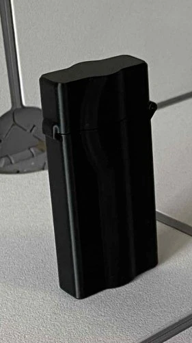 Kapaklı Çakmak Koruma Kılıfı - Clipper Uyumlu Kilitli Mekanizma - 3D Tasarım Darbeye Dayanıklı Çakmak Kabı ürün görseli 1