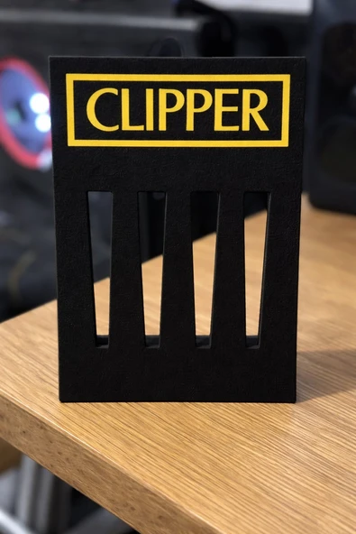 Özel Tasarım Clipper Çakmak Standı - 4 lü Masaüstü Organizer ve Sergileme Ünitesi ürün görseli 1