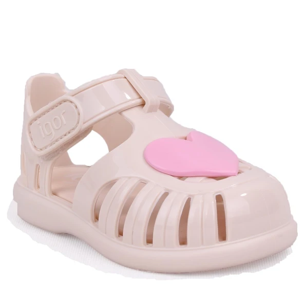 Igor BB364 Tobby Gloss Love Bej Günlük Kız Çocuk Sandalet ürün görseli 1