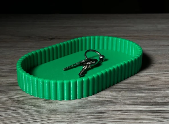 3D Baskı Anahtarlık & Aksesuar Tepsisi | Giriş Masası Düzenleyici ürün görseli 1