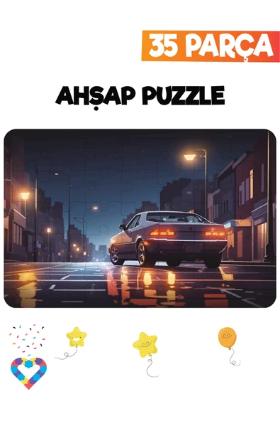 EsaKids Ahşap Çocuk Puzzle 35 Parça 20 x 30 ürün görseli 1