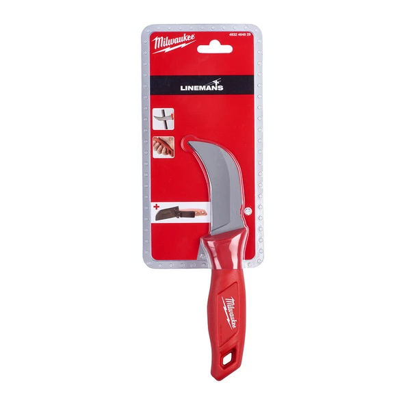 Milwaukee Lineman's Kablo Soyma ve Montaj Bıçağı - 4932464829 ürün görseli 1