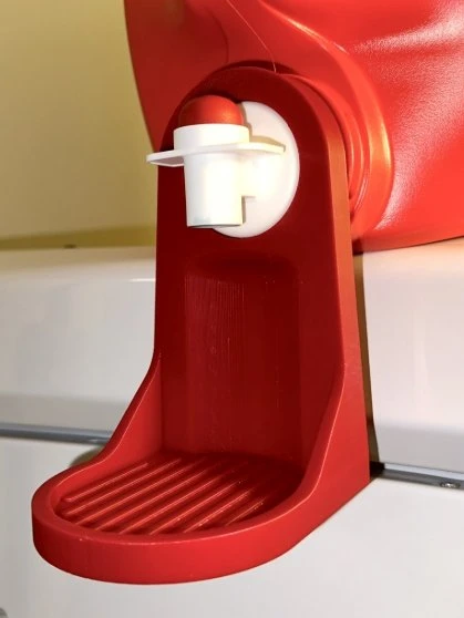 Çamaşır Deterjanı Damlalık Aparatı - Bidon Ağzı Bardak Tutucu ve Sızdırmaz Kir Önleyici Pratik Banyo Düzenleyici ürün görseli 1
