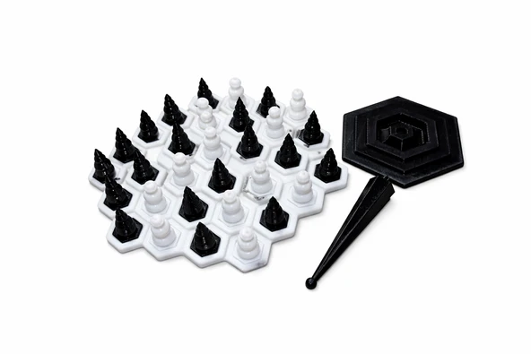 3D Baskı Strateji Oyunu – Hexagon Zeka Oyunu, Masa Oyunu, 2 Kişilik Akıl Oyunu, Eğitici Strateji Oyunu Seti ürün görseli 1